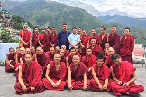DoKAA CHAIRMAN ATTENDS DALAI LAMA’s BIRTHDAY CELEBRATIONS ; VISITS MONASTERIES